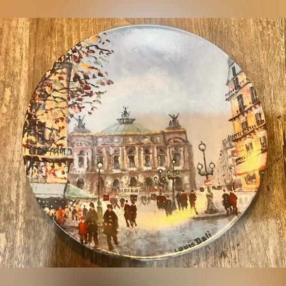 FINAL PRICE Vintage Louis Dali Paris plate Paris Opera L’Opera - Picture 1 of 5